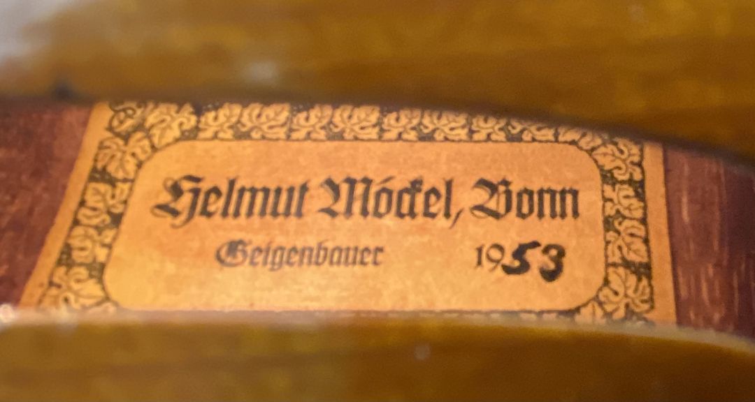 Möckel Helmut - Bonn 1953 - G-844